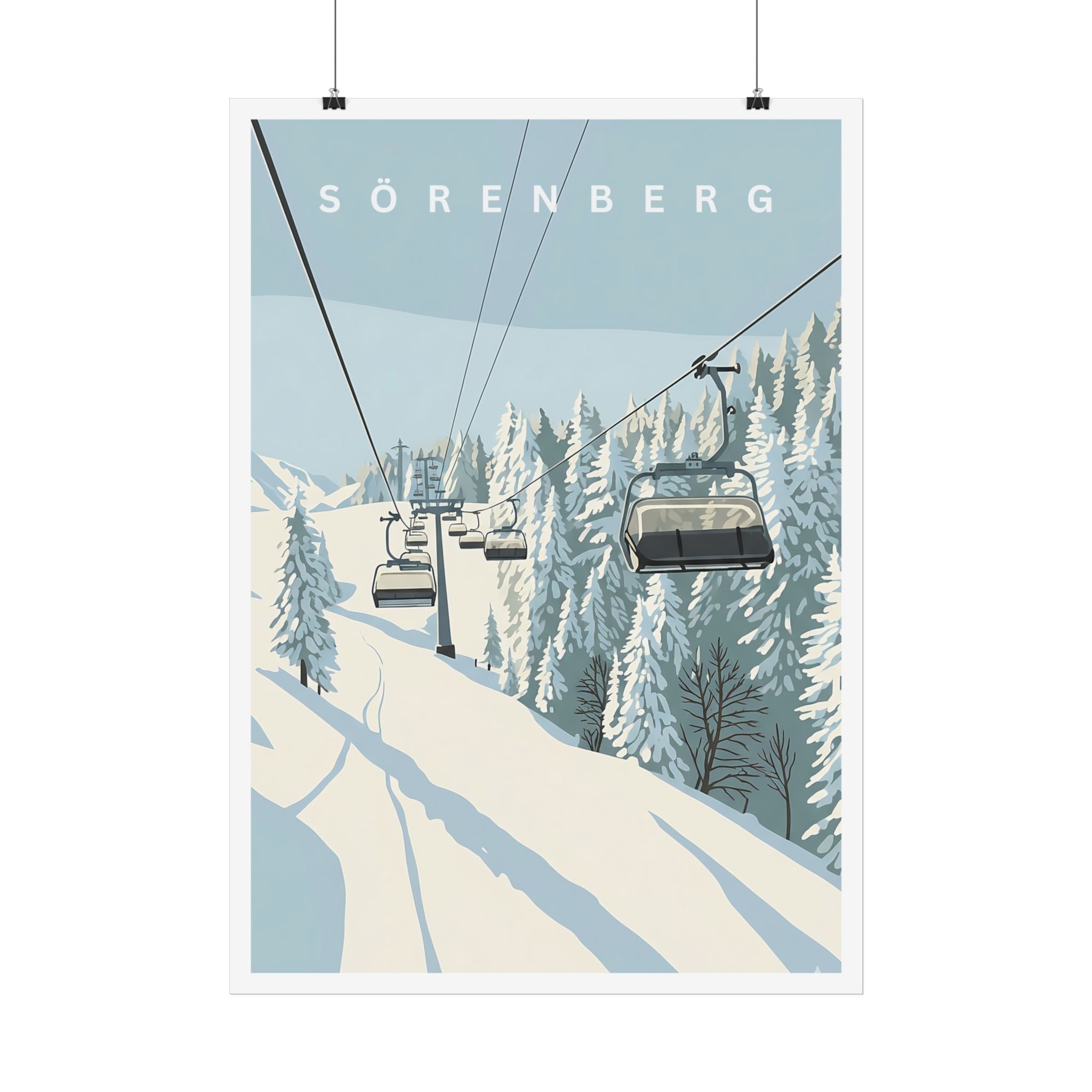 Vintage Sörenberg Poster - Mountain Lifestyle