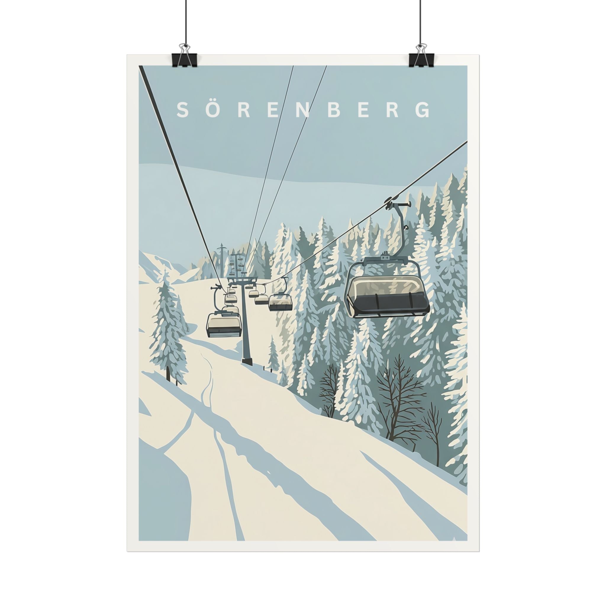 Vintage Sörenberg Poster - Mountain Lifestyle