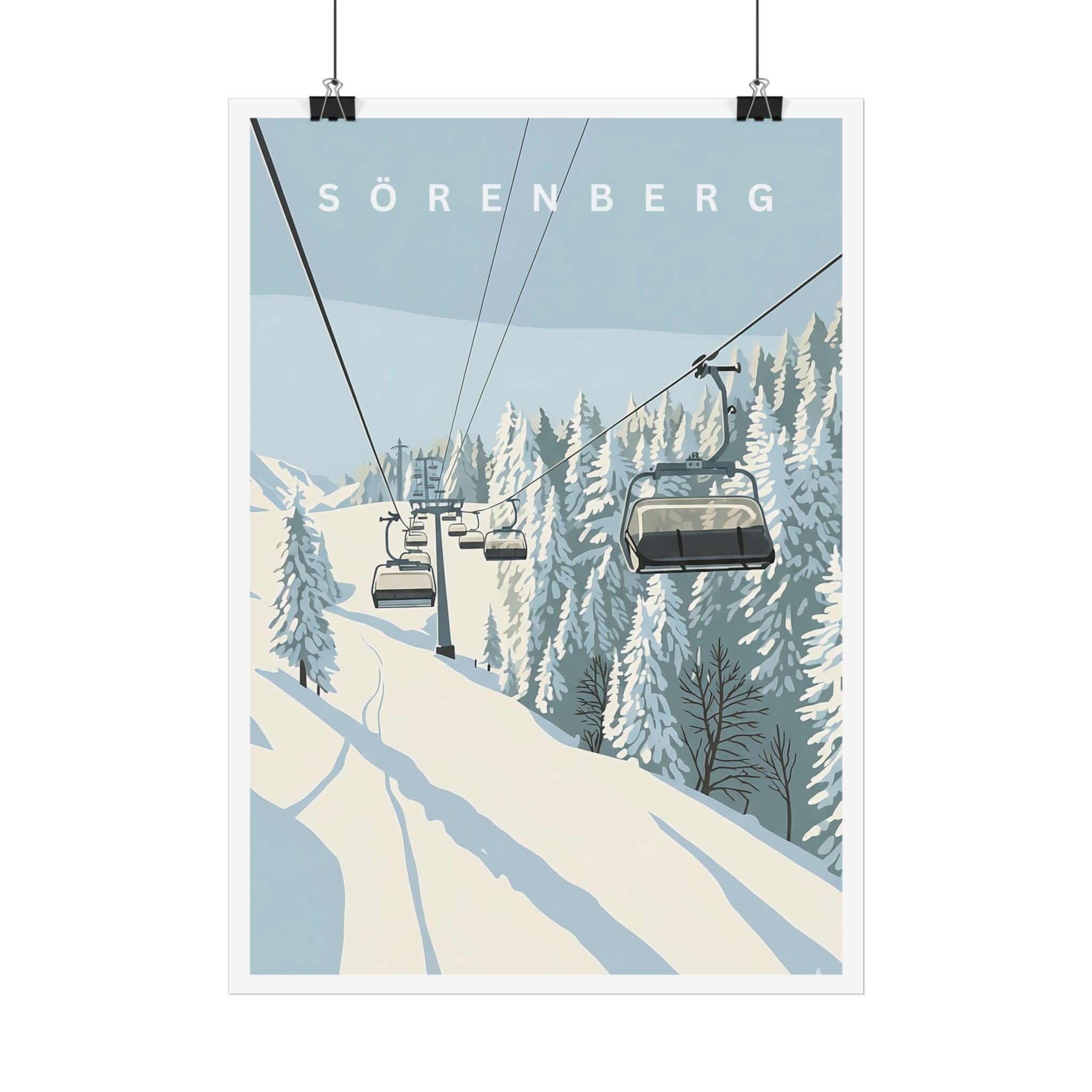Vintage Sörenberg Poster - Mountain Lifestyle